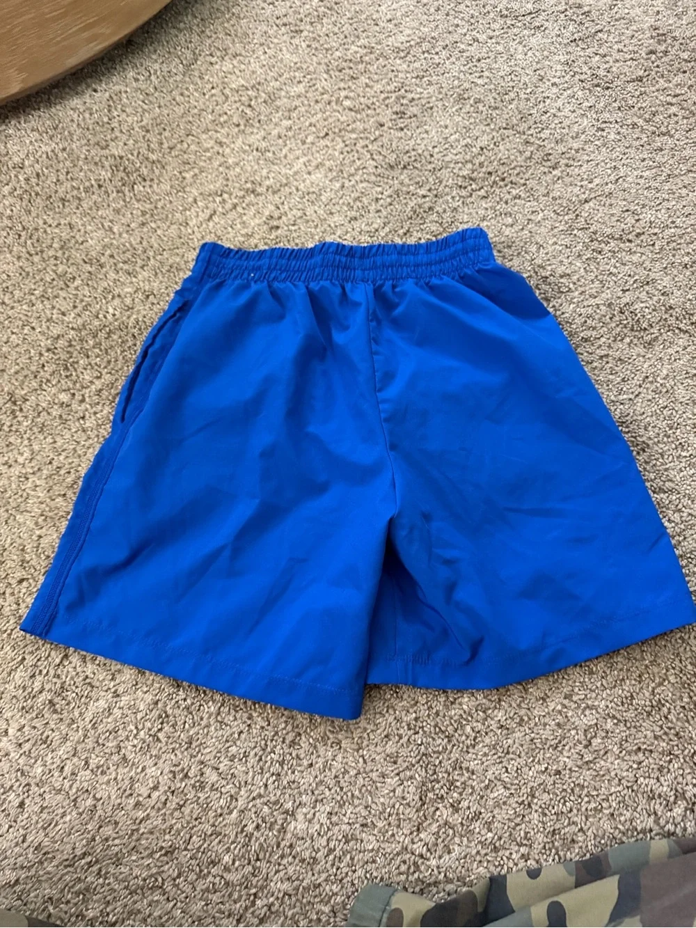 Nike Kids' Dri-FIT Woven Athletic Shorts - Blue
